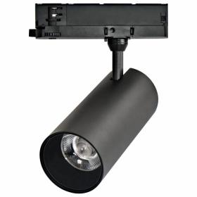 CCT ΣΠΟΤ ΡΑΓΑΣ ΜΑΥΡΟ  30W 3000K | 4000K | 6000K ΓΙΑ ΤΡΙΦΑΣΙΚΗ ΡΑΓΑ