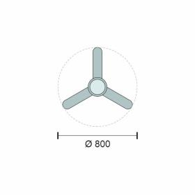 ΑΝΕΜΙΣΤΗΡΑΣ ΟΡΟΦΗΣ LED 24W [ 3000K | 4000K | 6000K ]