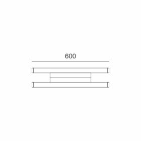 ΦΩΤΙΣΤΙΚΟ ΛΟΥΤΡΟΥ LED ΓΡΑΜΜΙΚΟ CCT 2*8W