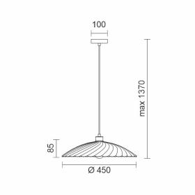 ΚΡΕΜΑΣΤΟ ΦΩΤΙΣΤΙΚΟ LED ΕΣΩΤΕΡΙΚΟΥ ΧΩΡΟΥ Ε27