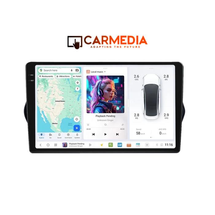 CARMEDIA CMDU12095-7 PRO PLUS TABLET 9.5'' OEM FIAT TIPO 2015-2018
