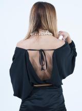 OFFER / 0556H Backless Κρουαζέ Bodysuit