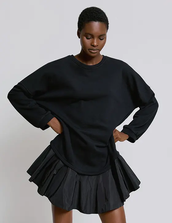 44-3019-681 Mini sweatshirt dress - Capri Stores