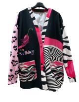 FRITZ148063000 Oversized Printed Cardigan