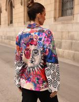 AZURE14806N321 Printed Jacket