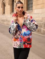 AZURE14806N321 Printed Jacket