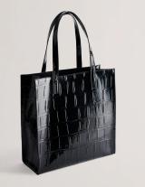   CROC.CON Croc Effect Large Icon Bag