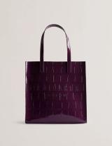    CROC.CON Croc Effect Large Icon Bag