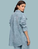 LYN148054001 Velvet Overshirt