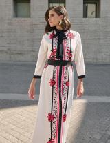 JACKIE Maxi Printed Shirtdress