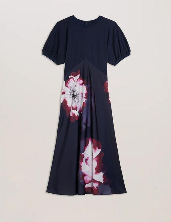MITZIC277211 Midi Floral Dress