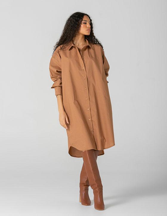  25X405 Oversized Shirtdress