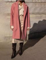 ZEAL14814N333 Oversized Mohair Παλτό