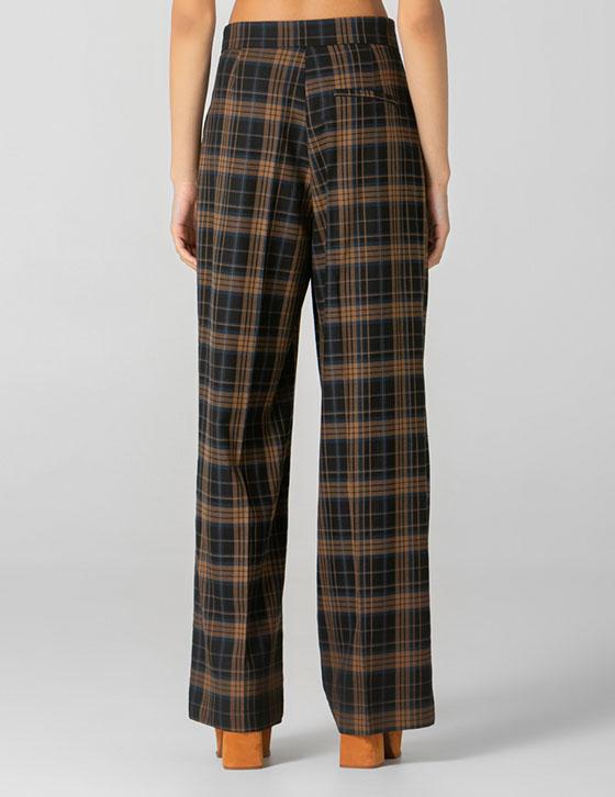 25Χ718 Wide Leg Chess Pants