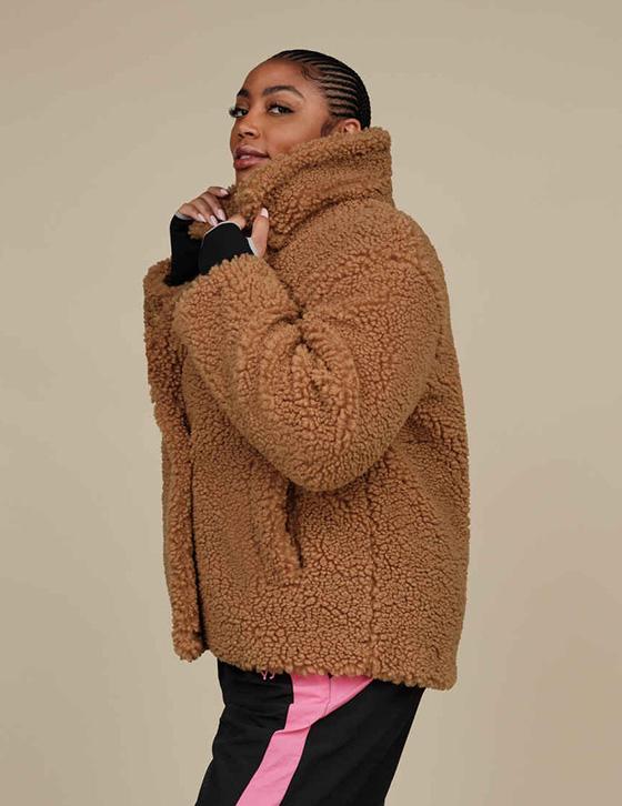 1144454 GERTRUDE SHORT TEDDY COAT