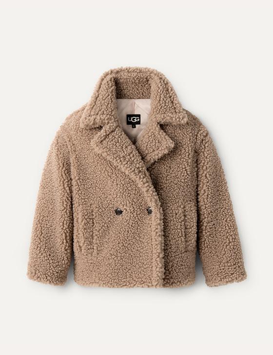  1144454 GERTRUDE SHORT TEDDY COAT