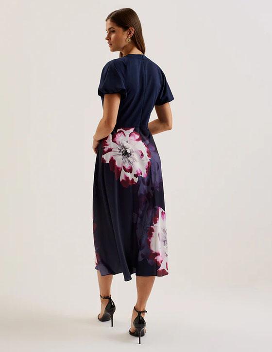 MITZIC277211 Midi Floral Dress