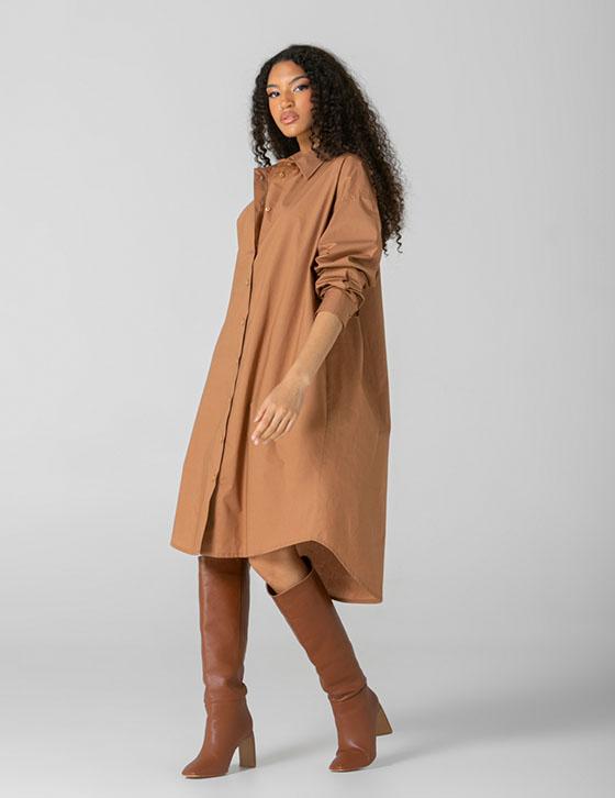  25X405 Oversized Shirtdress