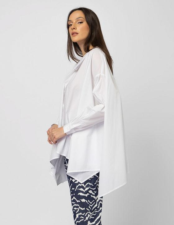  25S418 Oversized Cotton Shirt