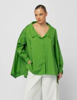 25S418 Oversized Cotton Shirt