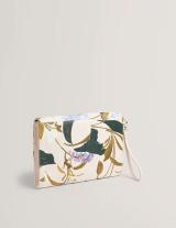 POSEII280646 Floral Printed Icon Pouch