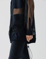 53-1027-529 Bomber jacket μακρύ δίχτυ