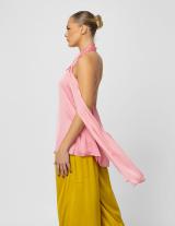   25S351 Open Back Silky Top