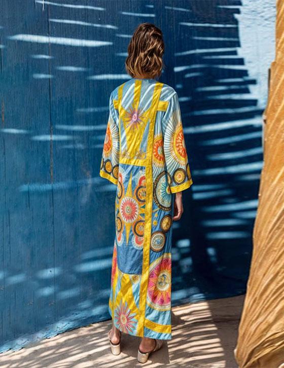 DANAE14907N118 Caftan Style Dress