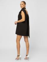 25S962 Κοντό Blazer Φόρεμα Με Φιόγκο