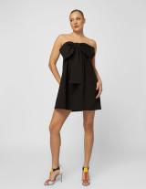 25S961 Strapless Φόρεμα Με Φιόγκο
