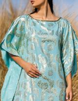 25S927A/B Oversized Φόρεμα Με Lurex
