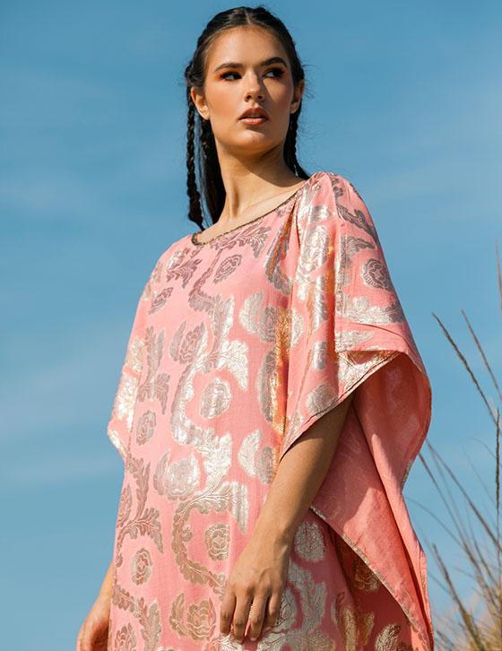  25S927A/B Oversized Φόρεμα Με Lurex