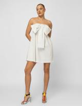  25S961 Strapless Φόρεμα Με Φιόγκο