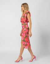 25S909 Midi Floral Φόρεμα
