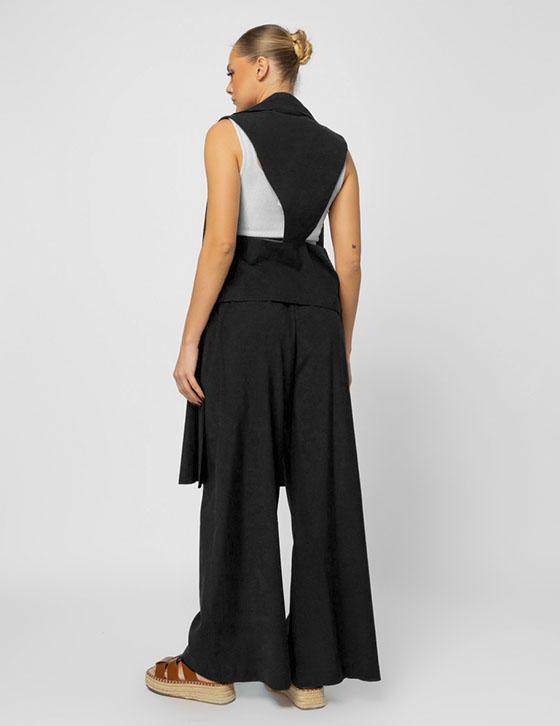 25S420 High&Low Open Back Γιλέκο