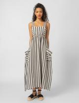25S960 Halterneck Open Back Φόρεμα