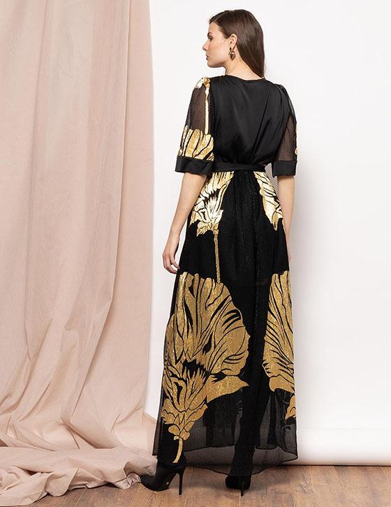 CYRA15007N029 Long Wrap Φόρεμα