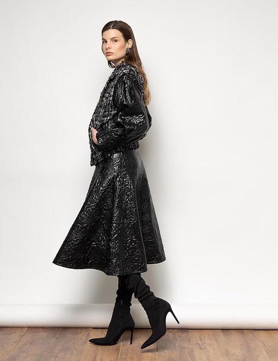 VIAN15008N601 Midi 50's Φούστα