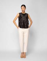 26X330 Sleeveless Top Strass