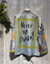 OUTOFLINE/151135002 Jacket με Print Emoji 