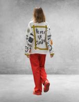 OUTOFLINE/151135002 Jacket με Print Emoji 