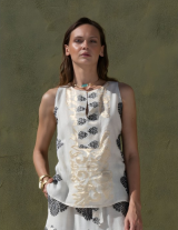 MEIRATOP/15101N018 Wrap Top με Print