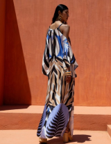 KALANIEDRESS/150107N259 Halterneck Maxi Φόρεμα με Ανοιχτούς ώμους