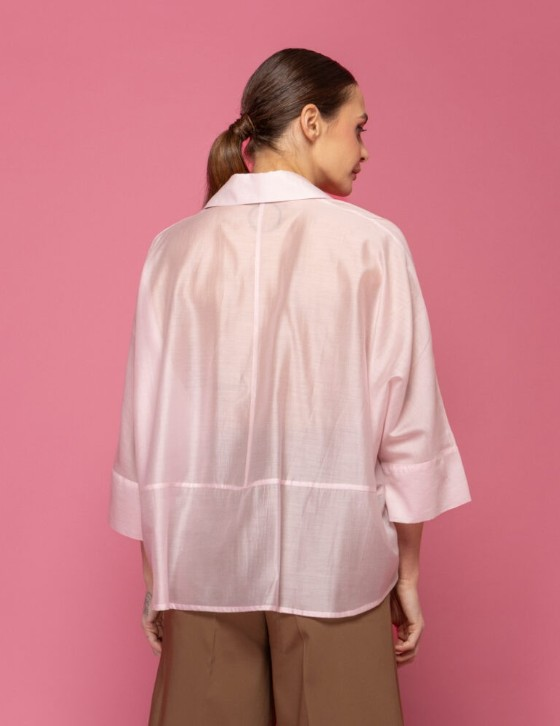 26S405 Voyal Oversized Πουκάμισο