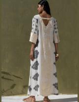 MEIRADRESS/15107N251 Maxi Φόρεμα με V λαιμόκομψη