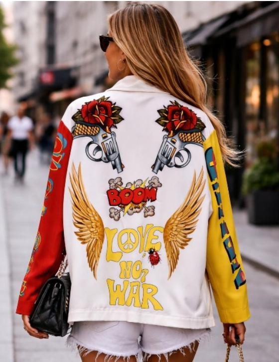 151135001 Jacket με Print 