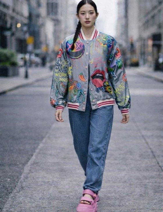 THATSWILD/151135007 College Style Bomber