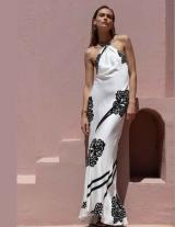 LIORADRESS/15107N219 Halterneck Maxi Φόρεμα με ανοιχτή πλάτη