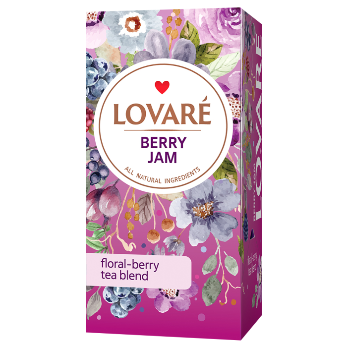 Lovare Tea Bags Berry Jam