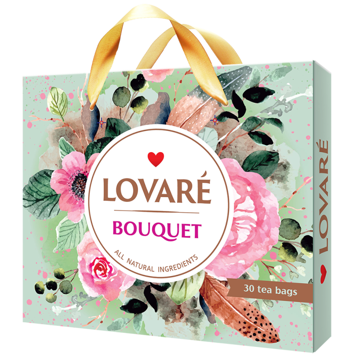 Lovare Tea Gift Box Bouquet